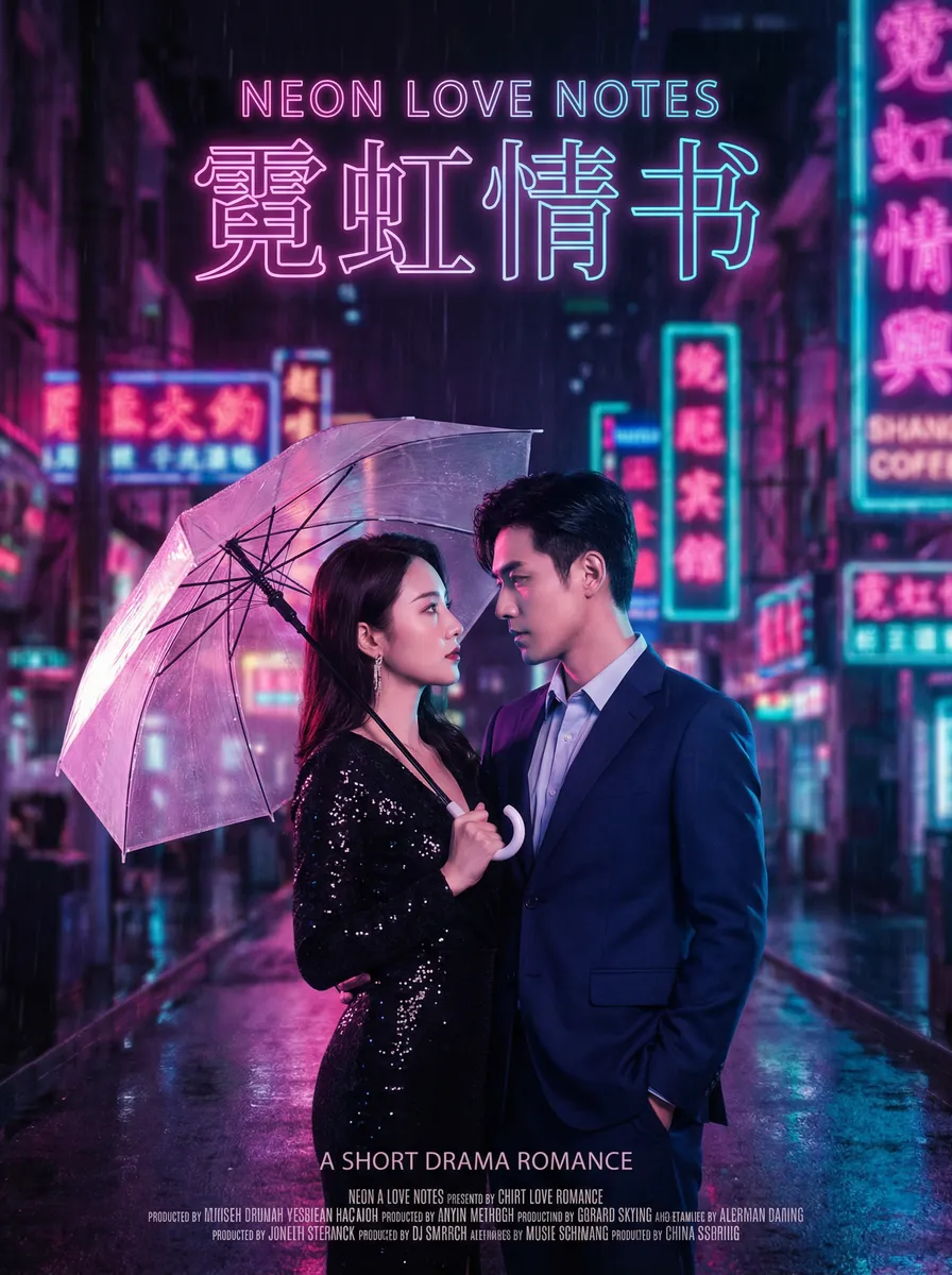 免费网站黄页 热播都市爱情短剧 - 霓虹情书海报